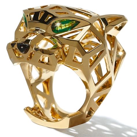 cartier teuerster ring|cartier panther rings.